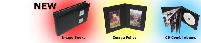 Butterwick Wells new products, Self Adhesive Image Books, Image Folios and Combined CD Photo Albums